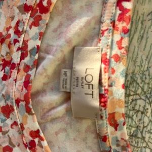 Loft summer sleeveless dress, size 8P